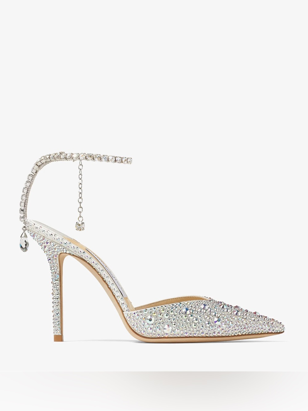 Jimmy Choo Saeda Crystal 100 NWOB